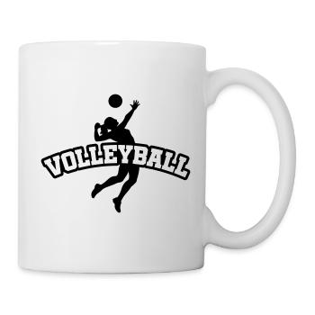 Volleyball Verein Sport - Tasse - Weiß - Rechts