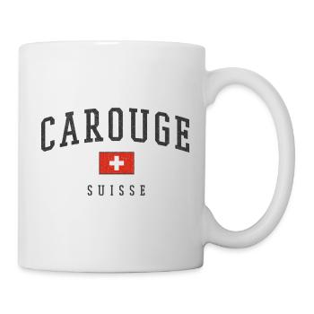 Carouge – Style suisse de Genève - Mug blanc - blanc - Droite