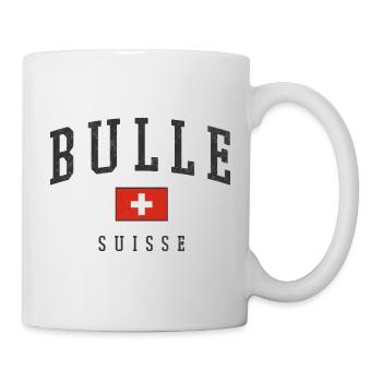 Bulle Suisse Emblem - Mug - white - Right