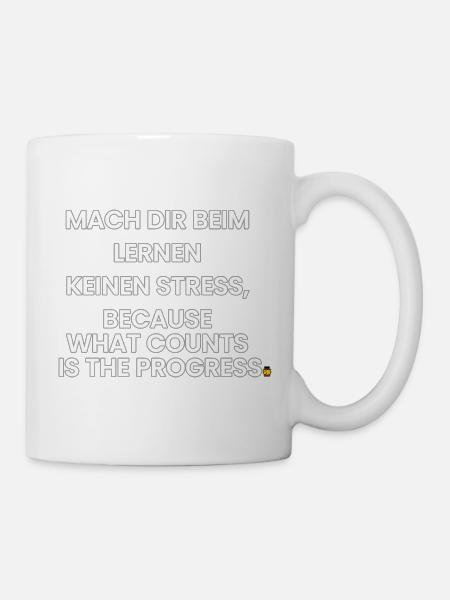 German-English-Rhyme 1 (Ver. A) - Mug - white