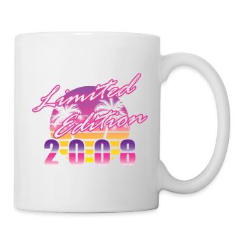18. Geburtstag Limited Edition 2008 vintage - Tasse - Weiß - Rechts