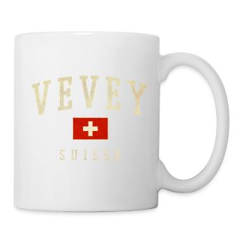 Vevey – Swiss identity from the canton of Vaud - Mug - white - Right