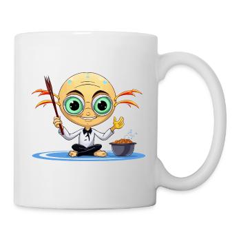 Zen Extraterrestrial Meditator - Mug - white - Right