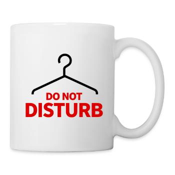 Do Not Disturb Hanger Saying Humor - Mug - white - Right
