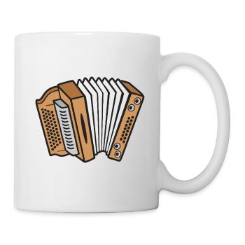 Styrian Accordion Squeeze Accordion - Mug - white - Right
