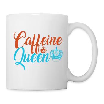 The caffeinated queen of coffee - Mug - white - Right