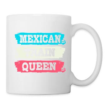 Domino Mexican Train - Tasse - Weiß - Rechts