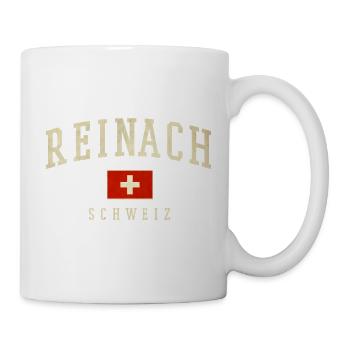 Reinach Switzerland Emblem Logo - Mug - white - Right