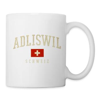 Logo vintage d’Adliswil, Suisse - Mug blanc - blanc - Droite