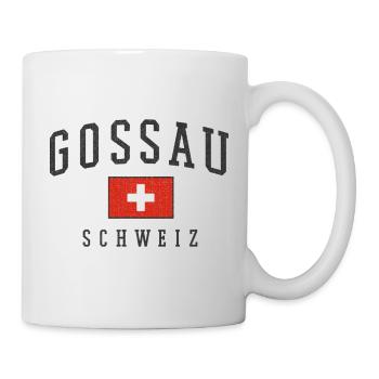 Gossau Switzerland Vintage Logo - Mug - white - Right