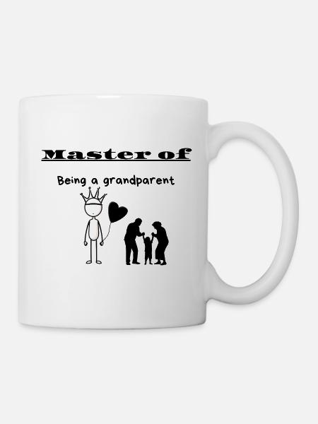 Master of Being a grandparent - Mug - white