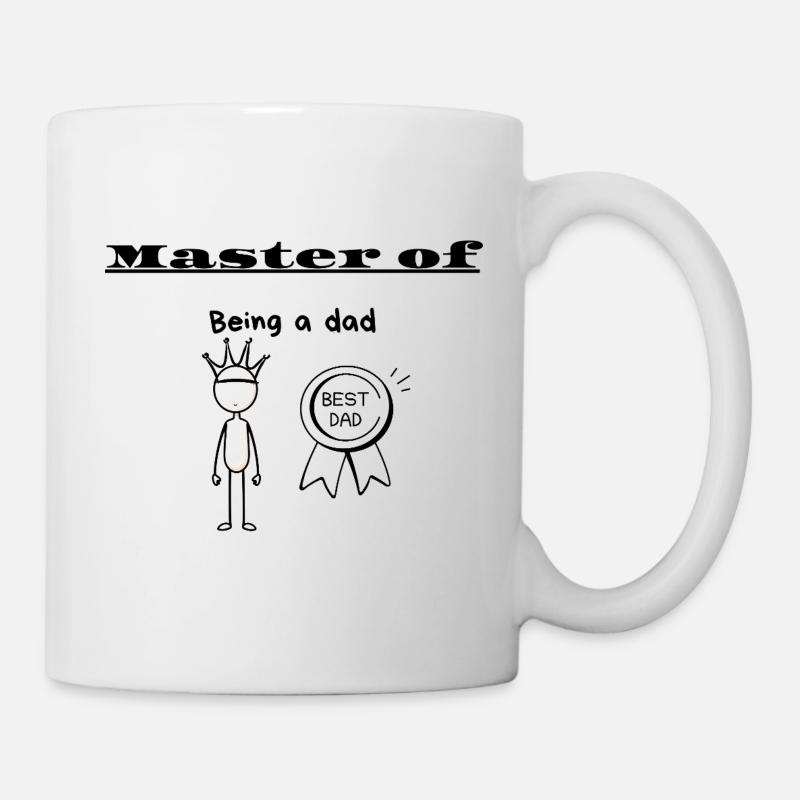 Master of Being a dad - Mug - white