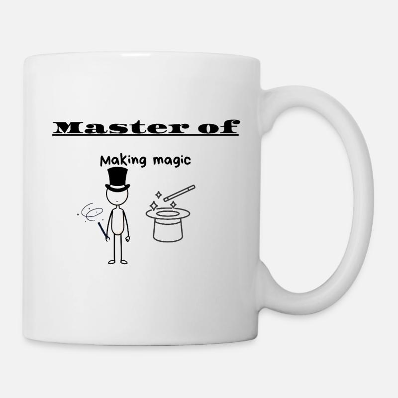 Maître de la Création de la Magie - Mug blanc - blanc
