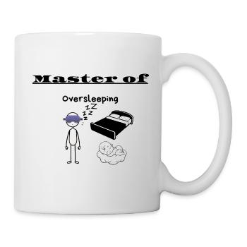 Maître du Sommeil Excessif - Mug blanc - blanc - Droite