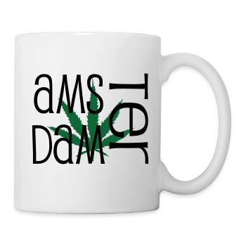 Amsterdam - Cannabis - Weed - Mug - white - Right
