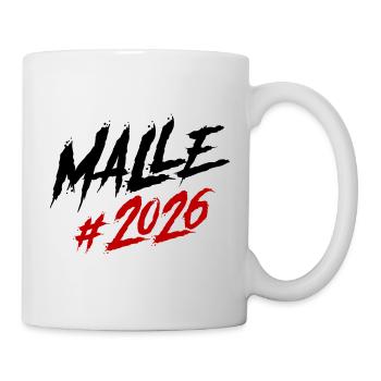 Malle 2026 Mallorca Team - Tasse - Weiß - Rechts