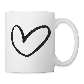 Heart Love Symbol Gift Birthday Friendship - Mug - white - Right