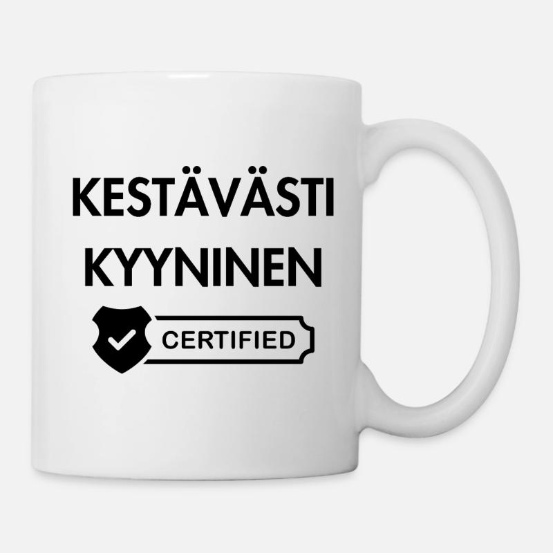 Cynique durable - Mug blanc - blanc