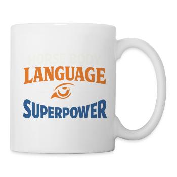 Pferdestimmung Humor Erfahrener Pferdebesitzer - Tasse - Weiß - Rechts