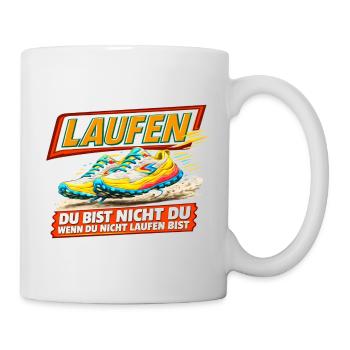 Running - You are only you when you run - Mug - white - Right
