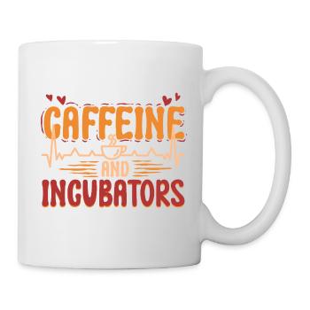 NICU Nurse Caffeine And Incubators - Mug - white - Right