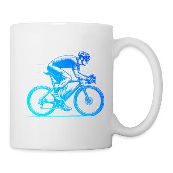Kompaktes Roadbike Design für Rennrad - Tasse - Weiß - Rechts