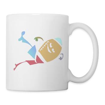 Happy Dado Multicolor - Tasse - Weiß - Rechts