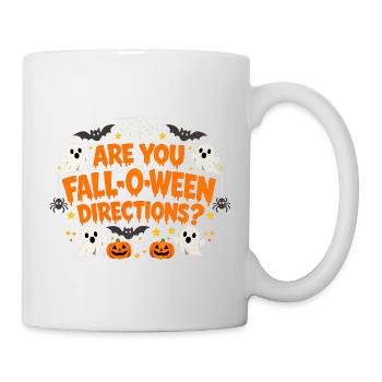 Êtes-vous enseignant en cours d’automne O-Ween ? Sanctuaire - Mug blanc - blanc - Droite
