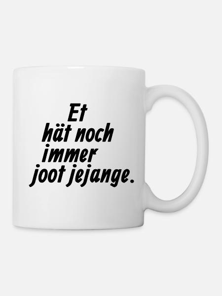 Et hat noch immer joot jejange - Kölsche §3 - Mug blanc - blanc