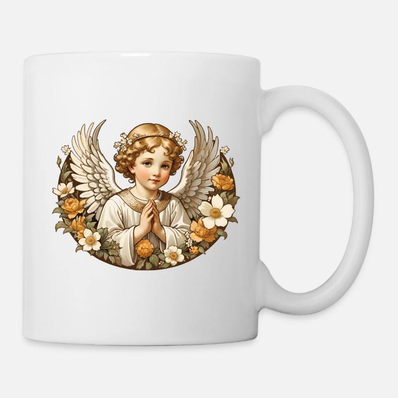 Schutzengel - Tasse - Weiß