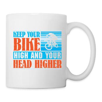 Mountain Bike Mountain Bike Saying MTB Downhill - Mug - white - Right
