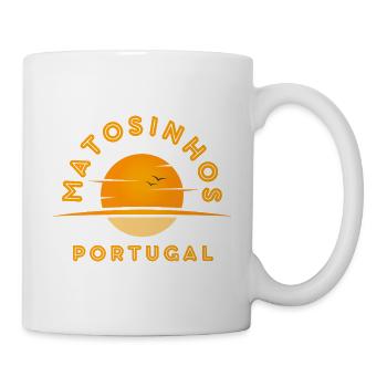 Matosinhos Sunset Portugal - Mug blanc - blanc - Droite