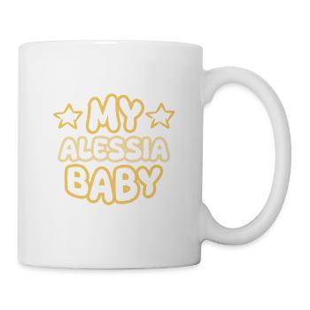 Geschenk für Alessia - Tasse - Weiß - Rechts