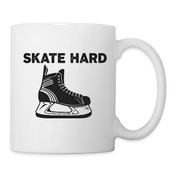Eishockey Puck Action Schlittschuh Hockey Sport - Mug - white - Right