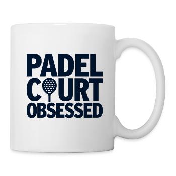 Padel Court Obsessed Passion for Athletes - Mug - white - Right