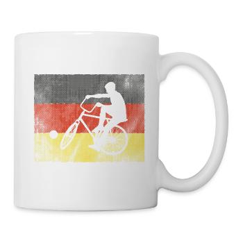 Cyclisme, Cycleball, Cyclisme en salle, Allemagne - Mug blanc - blanc - Droite