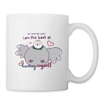 No matter what I am the best at loving myself - Mug - white - Right