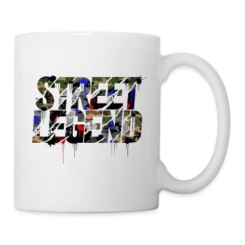 Street Legend Camo Graffiti Style - Tasse - Weiß - Rechts