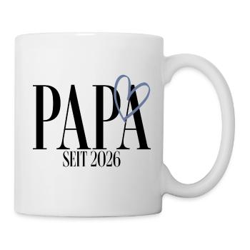 Papa since 2026 - Mug - white - Right