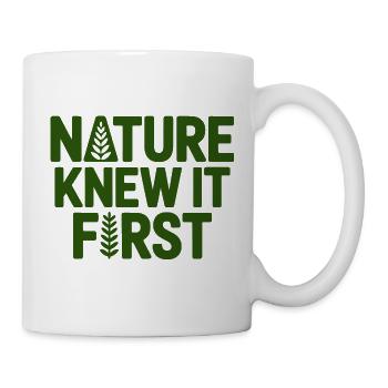 Naturheilkunde Naturkunde wusste es zuerst Profi - Tasse - Weiß - Rechts