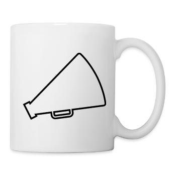 Megaphone Cheerleader - Mug - white - Right