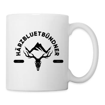 Härzbluetbündner - Mug blanc - blanc - Droite