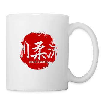 Goju Ryu Karate Kampfsportgym Dojo - Tasse - Weiß - Rechts