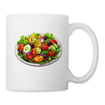 salade - Mug blanc - blanc - Droite