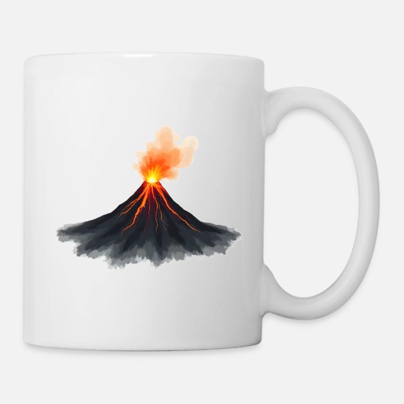 Volcano - Mug - white