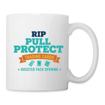 Pack d’extension de cartes à collectionner Rip Pull Protect - Mug blanc - blanc - Droite