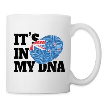 It's In My DNA New Zealand Genes Funny NZ - Mug - white - Right