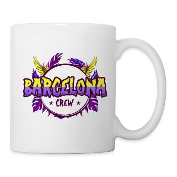 Équipage de Barcelone Coloré - Mug blanc - blanc - Droite