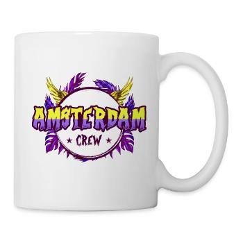 Amsterdam Crew Bunt - Tasse - Weiß - Rechts