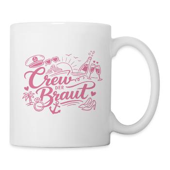 Crew of the Bride – Bachelor Party Cruise - Mug - white - Right